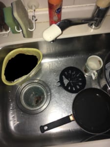 潮来市の台所水漏れ