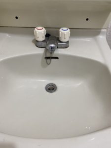 洗面の水漏れ