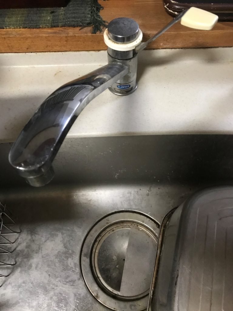 筑西市でキッチンの蛇口水漏れ修理
